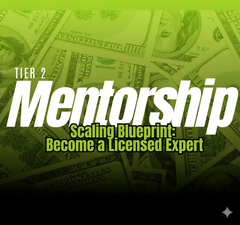Mentorship- Scaling Blueprint: Become a Licensed Expert