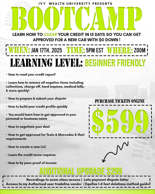 BOOTCAMP Tickets