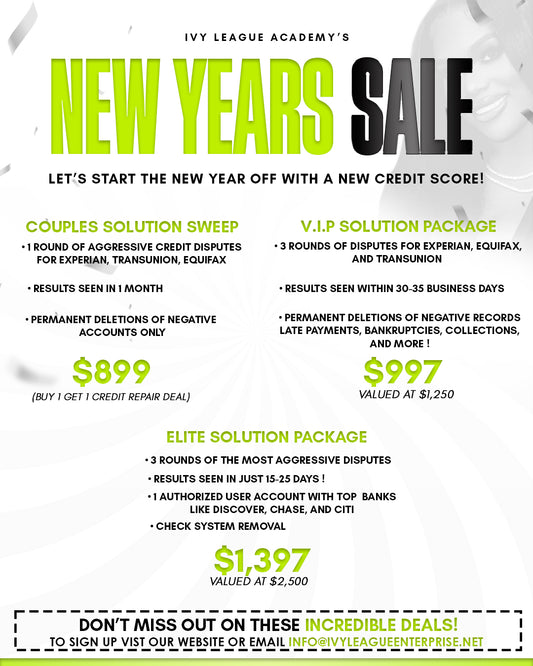 New Years Sale